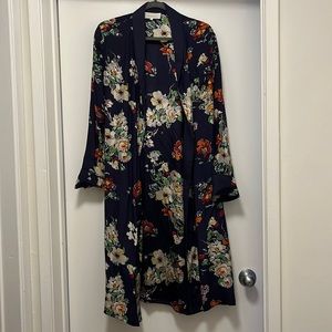 The Great silk floral robe